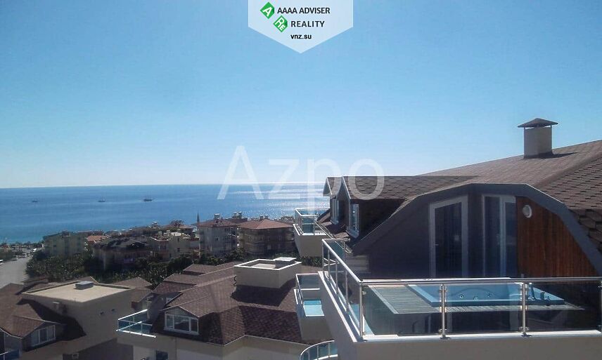 Недвижимость Турции Двухуровневая квартира 5+1 в районе пляжа Клеопатры 260 м²: 3