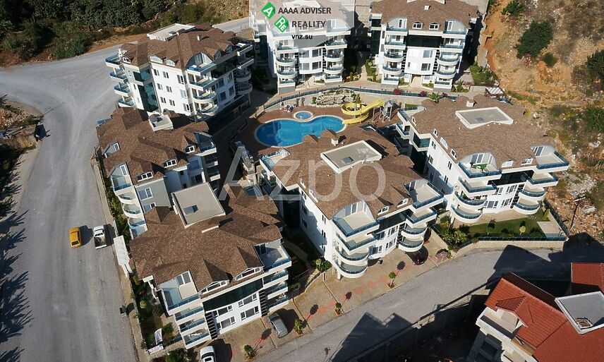 Недвижимость Турции Двухуровневая квартира 5+1 в районе пляжа Клеопатры 260 м²: 66