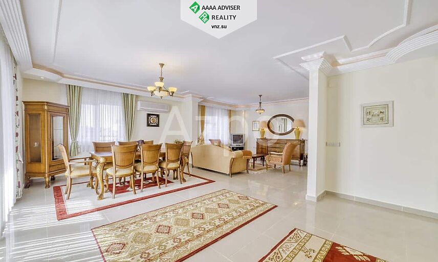 Недвижимость Турции Двухуровневая квартира планировкой 3+1 с мебелью и бытовой техникой 235 м²: 1