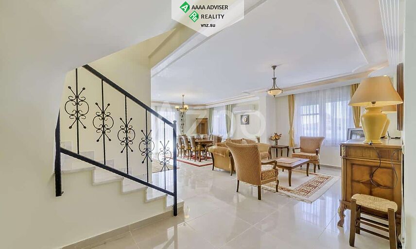 Недвижимость Турции Двухуровневая квартира планировкой 3+1 с мебелью и бытовой техникой 235 м²: 3