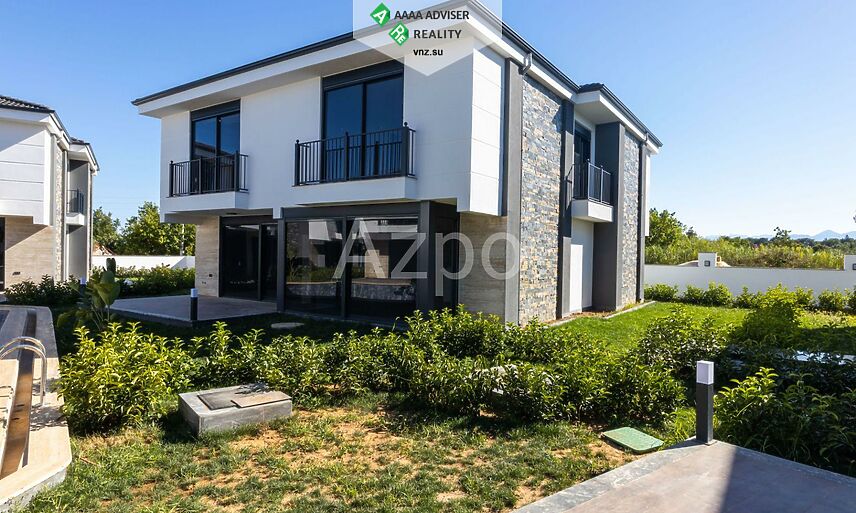 Недвижимость Турции Новая современная вилла планировкой 5+1 в микрорайоне Ерменек/Анталья 350 м²: 1