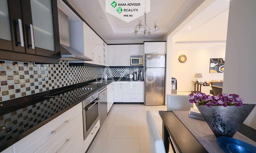 Недвижимость Турции Меблированная квартира 2+1 рядом с пляжем Клеопатры 140 м²: 5