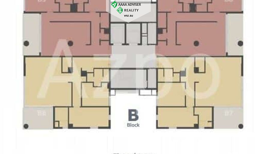 Недвижимость Турции Квартиры различных форматов в новом комплексе отельного типа, Алтынташ/Анталья 140-228 м²: 20