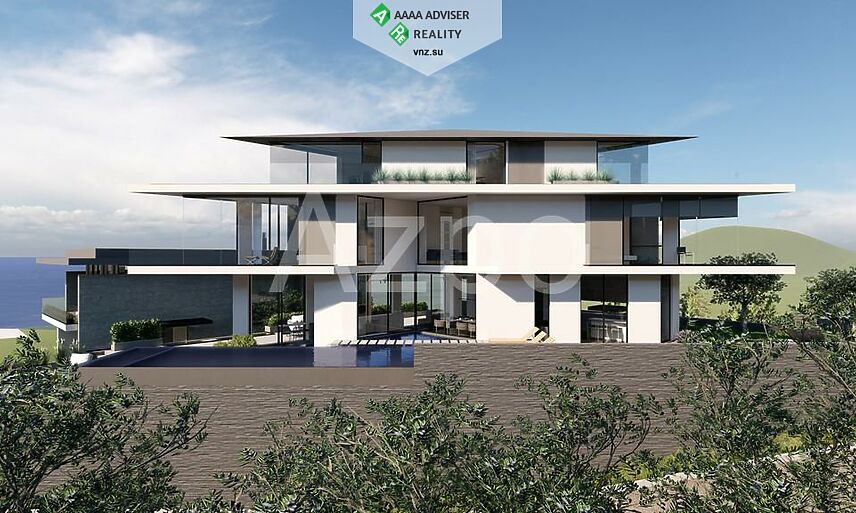 Недвижимость Турции Вилла планировкой 5+2 на этапе строительства 675 м²: 1