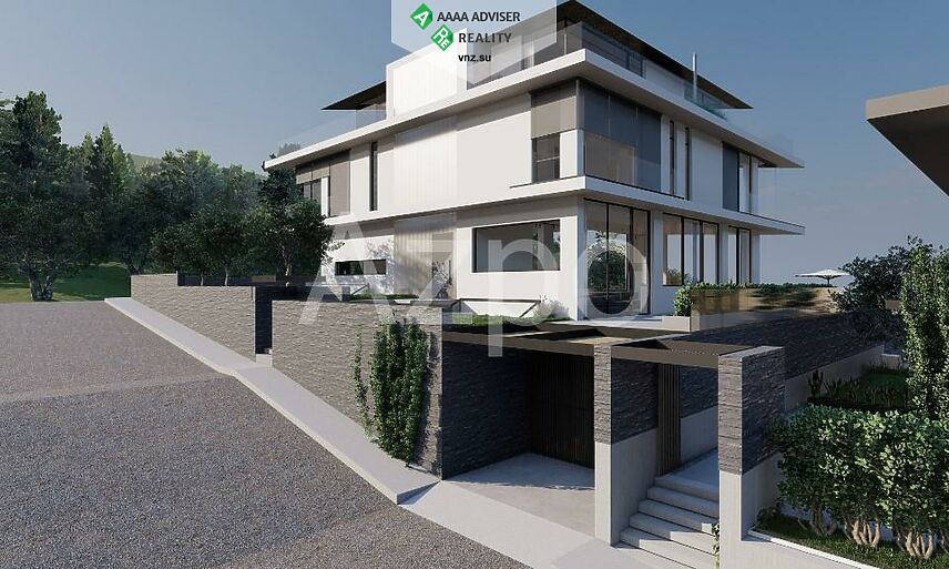 Недвижимость Турции Вилла планировкой 5+2 на этапе строительства 675 м²: 38