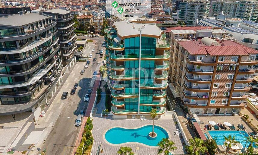 Недвижимость Турции Меблированная квартира планировкой 3+1 на первой береговой линии 150 м²: 31