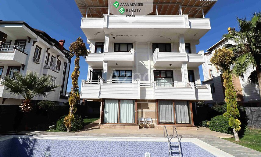 Недвижимость Турции Меблированная вилла планировкой 7+3 в микрорайоне Эрминек/Анталья 480 м²: 1