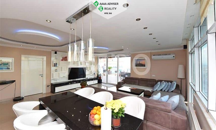 Недвижимость Турции Двухуровневый пентхаус планировкой 3+1 с большой террасой 180 м²: 13