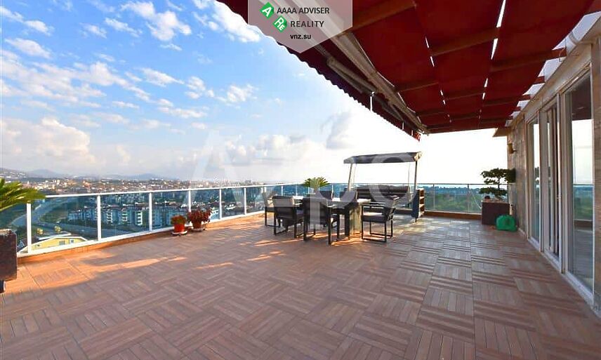 Недвижимость Турции Двухуровневый пентхаус планировкой 3+1 с большой террасой 180 м²: 21