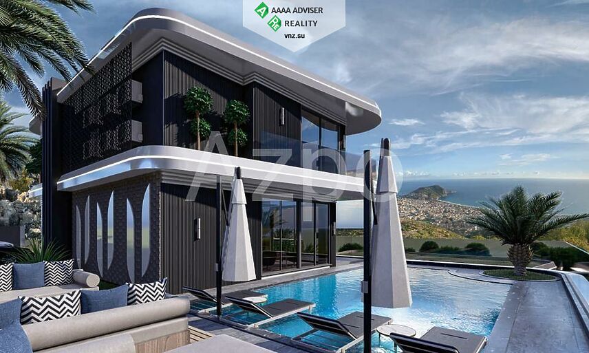 Недвижимость Турции Роскошная вилла с видом на Средиземное море и собственной инфраструктурой 282 м²: 36