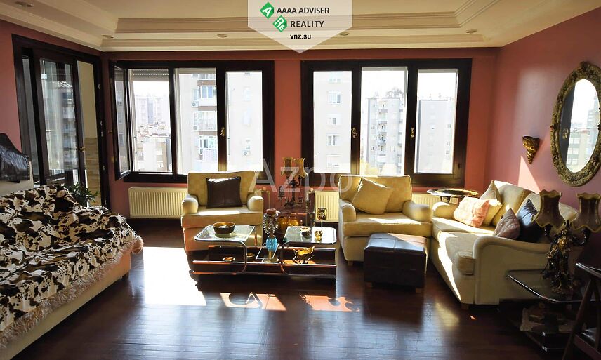 Недвижимость Турции Двухуровневая квартира 5+1 в центре Антальи 300 м²: 3