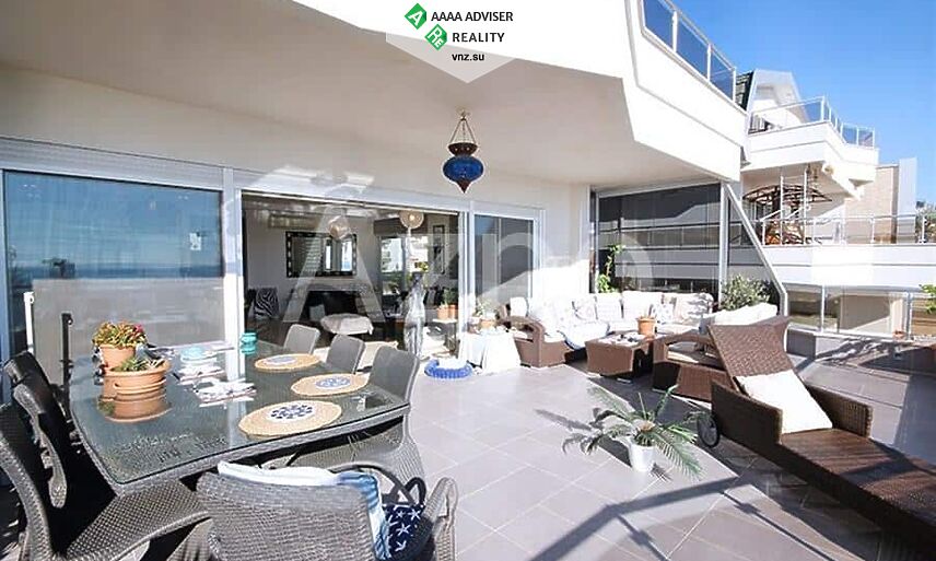 Недвижимость Турции Просторная меблированная квартира 3+1 с видом на Средиземное море 300 м²: 25