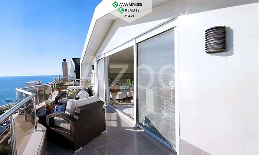 Недвижимость Турции Просторная меблированная квартира 3+1 с видом на Средиземное море 300 м²: 40