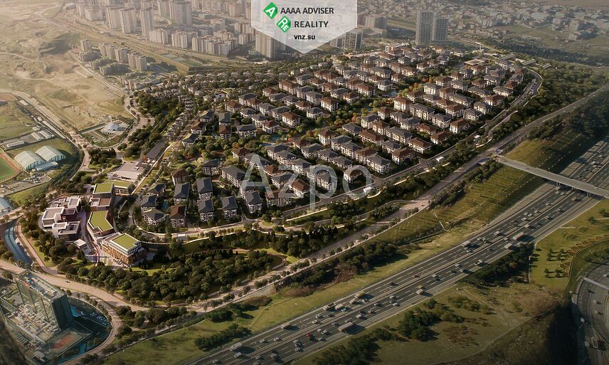 Недвижимость Турции Масштабный проект жилого комплекса в районе Кючюкчекмедже/Стамбул  79-246 м²: 17