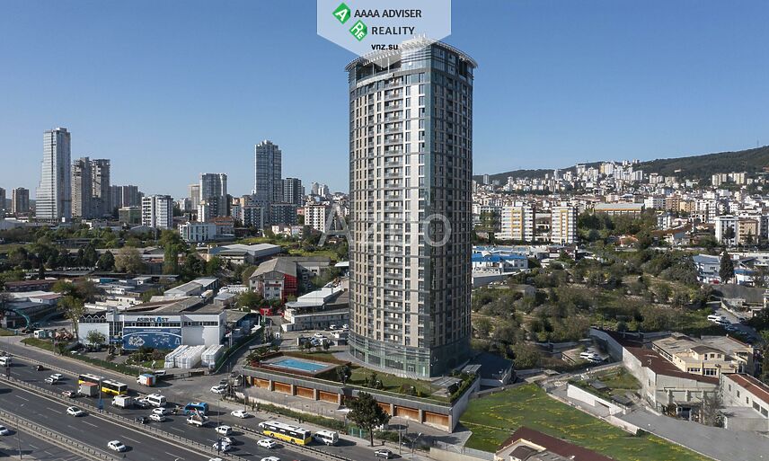 Недвижимость Турции Квартиры различных форматов в новом комплексе, Картал/Стамбул 72-160 м²: 1