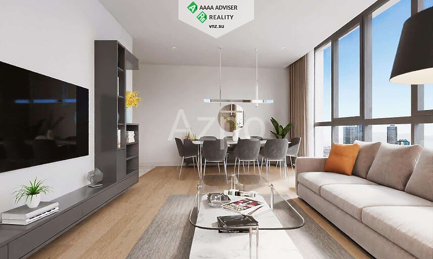 Недвижимость Турции Квартиры различных форматов в новом комплексе, Картал/Стамбул 72-160 м²: 3