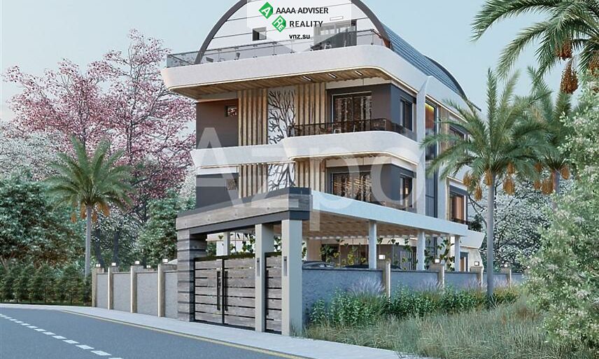 Недвижимость Турции Проект частной элитной виллы в районе Каргыджак 350 м²: 3