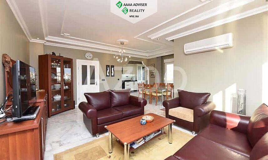 Недвижимость Турции Двухуровневый пентхаус 5+1 в центральном районе Аланьи 240 м²: 1