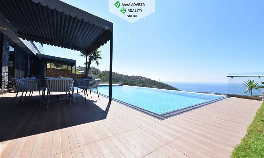 Недвижимость Турции Роскошная вилла планировкой 6+1 с видом на Средиземное море 500 м²: 37
