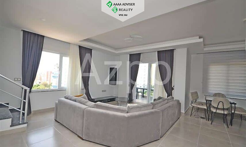 Недвижимость Турции Двухуровневый пентхаус 2+1 в районе Махмутлар 120 м²: 3