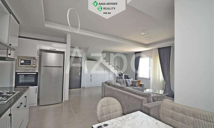 Недвижимость Турции Двухуровневый пентхаус 2+1 в районе Махмутлар 120 м²: 4