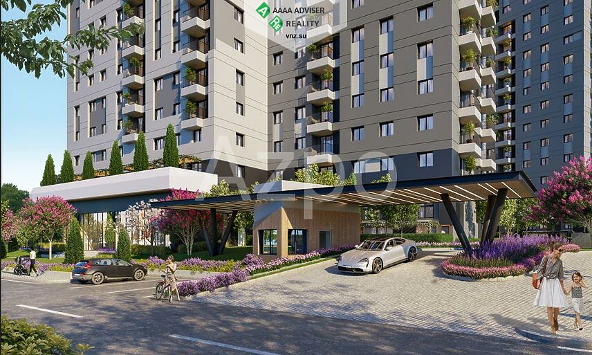 Недвижимость Турции Новые квартиры в Стамбуле (рассрочка) 67-241 м²: 10