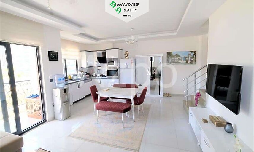 Недвижимость Турции Двухуровневый пентхаус 2+1 с мебелью в новом комплексе 105 м²: 1