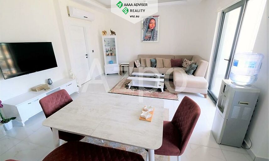 Недвижимость Турции Двухуровневый пентхаус 2+1 с мебелью в новом комплексе 105 м²: 4
