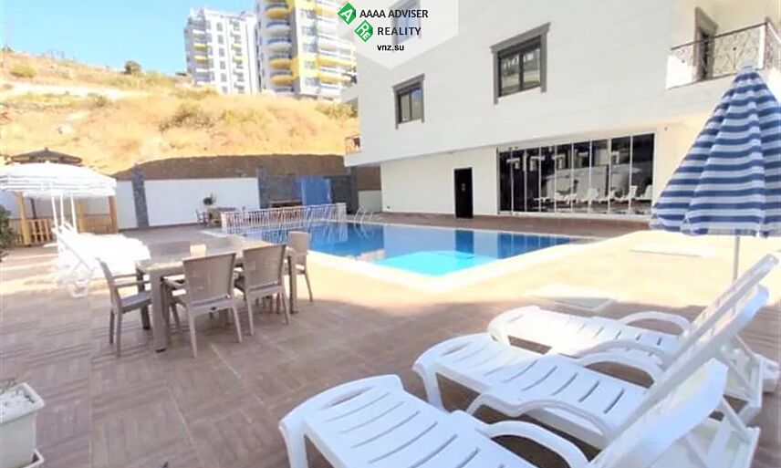 Недвижимость Турции Двухуровневый пентхаус 2+1 с мебелью в новом комплексе 105 м²: 20