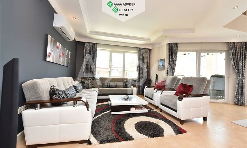 Недвижимость Турции Меблированный пентхаус 4+1 рядом с пляжем 210 м²: 7