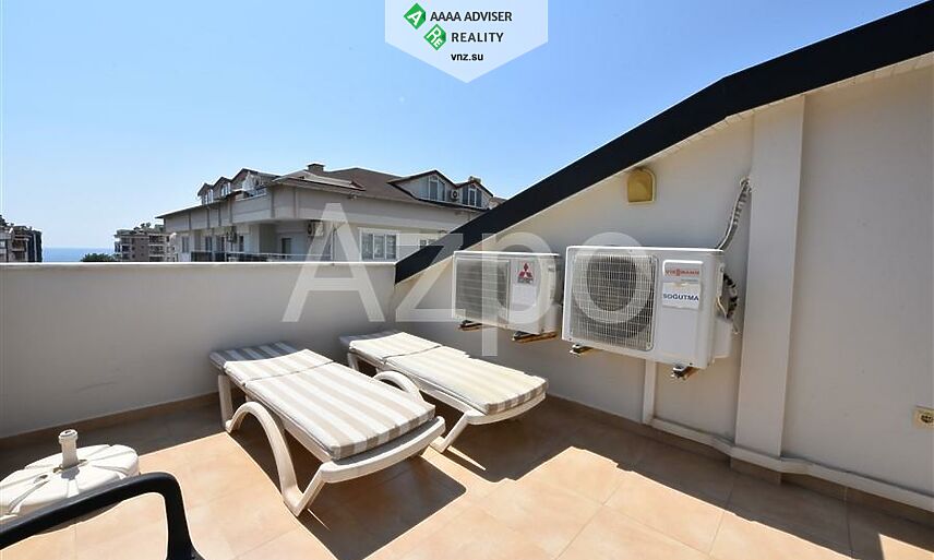 Недвижимость Турции Меблированный пентхаус 4+1 рядом с пляжем 210 м²: 28