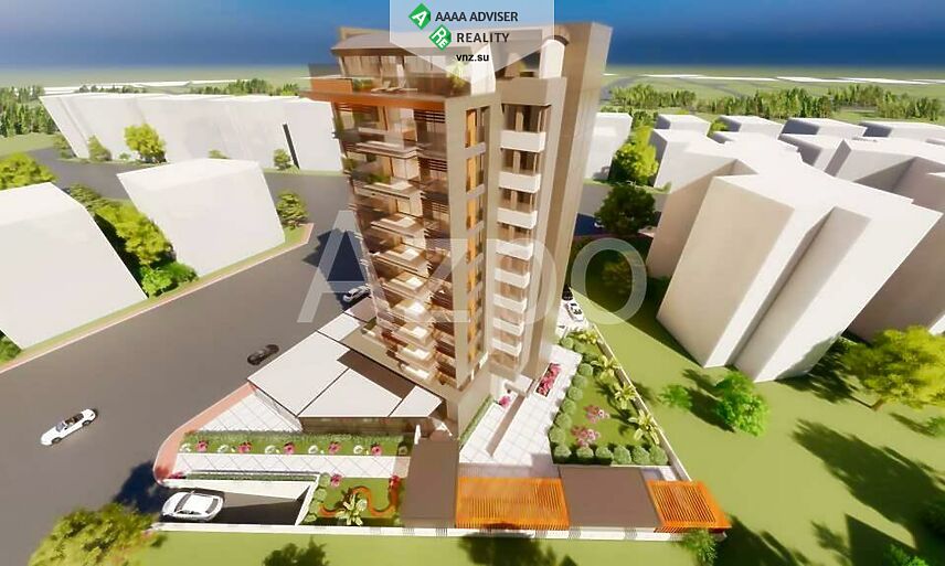 Недвижимость Турции Новый инвестиционный проект в центральном районе Антальи 250-500 м²: 1