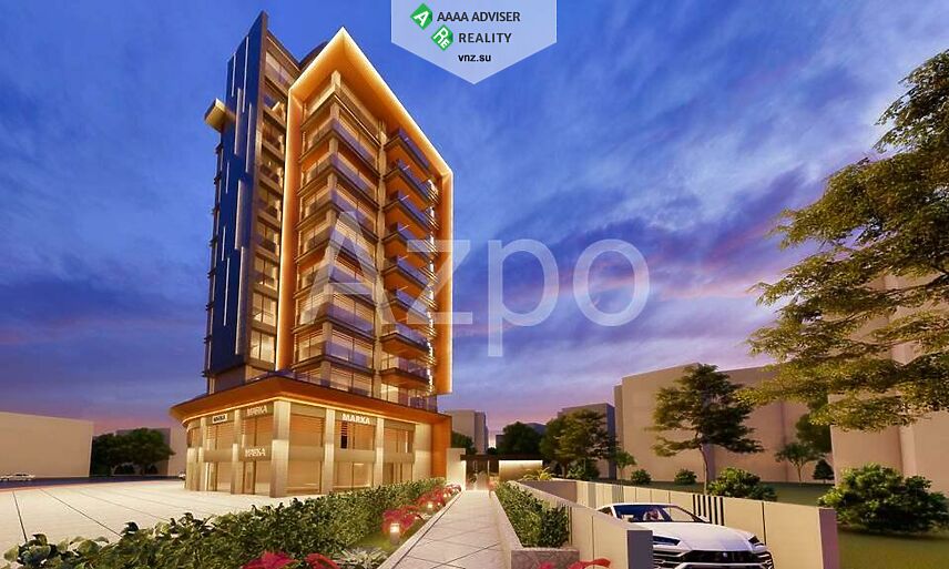 Недвижимость Турции Новый инвестиционный проект в центральном районе Антальи 250-500 м²: 5