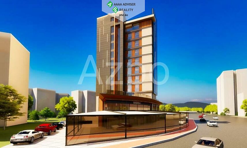 Недвижимость Турции Новый инвестиционный проект в центральном районе Антальи 250-500 м²: 7
