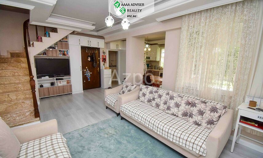 Недвижимость Турции Двухуровневая кавартира планировкой 4+1 в центральном районе Антальи 150 м²: 3