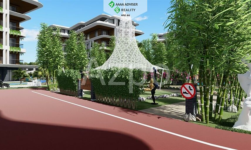 Недвижимость Турции Проект элитного жилого комплекса в районе Оба 56-211 м²: 8