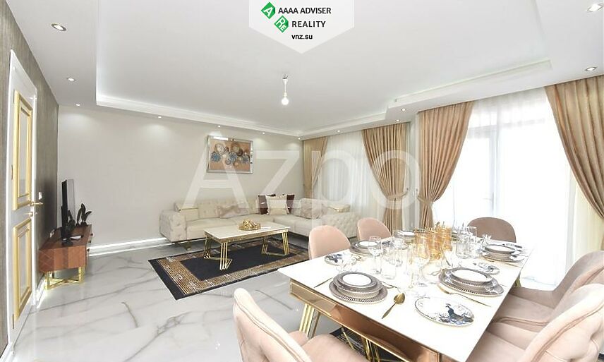 Недвижимость Турции Просторная видовая квартира 3+1 в центральном районе Аланьи 170 м²: 1