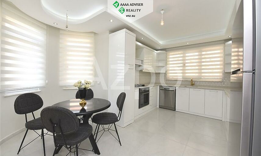 Недвижимость Турции Просторная видовая квартира 3+1 в центральном районе Аланьи 170 м²: 6