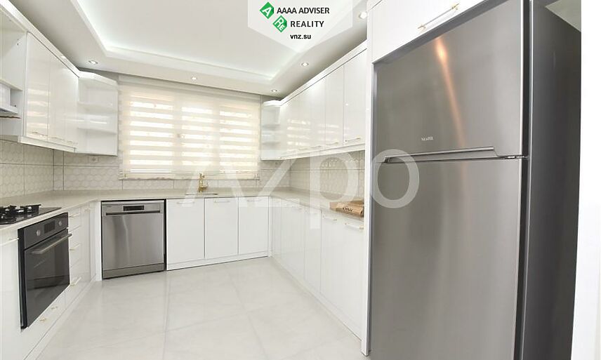 Недвижимость Турции Просторная видовая квартира 3+1 в центральном районе Аланьи 170 м²: 7