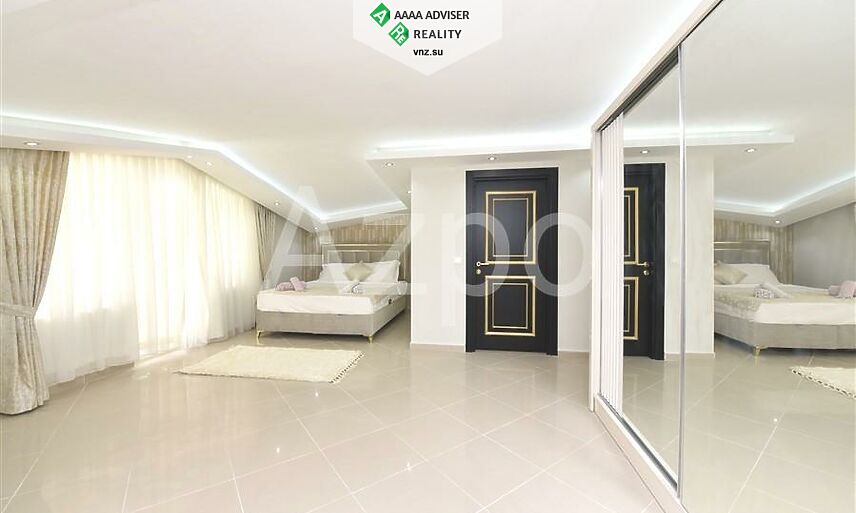 Недвижимость Турции Просторная видовая квартира 3+1 в центральном районе Аланьи 170 м²: 13