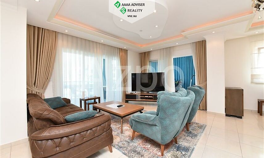 Недвижимость Турции Двухуровневый пентхаус 3+1 с мебелью и бытовой техникой 150 м²: 1