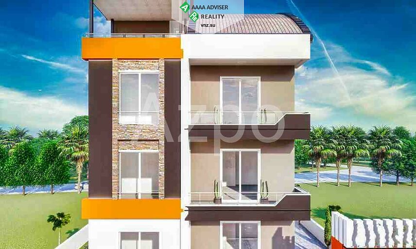 Недвижимость Турции Просторная квартира планировкой 4+2 в новом комплексе 215 м²: 1