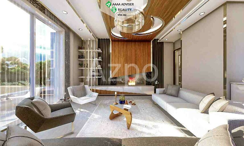 Недвижимость Турции Просторная квартира планировкой 4+2 в новом комплексе 215 м²: 3