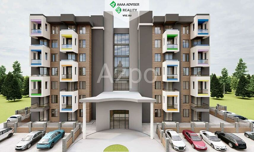 Недвижимость Турции Двухкомнатные квартиры по цене застройщика (инвестиционный проект в районе Кепез) 45 м²: 9