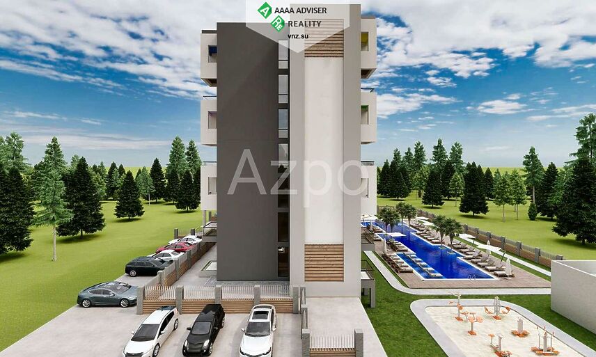 Недвижимость Турции Двухкомнатные квартиры по цене застройщика (инвестиционный проект в районе Кепез) 45 м²: 10
