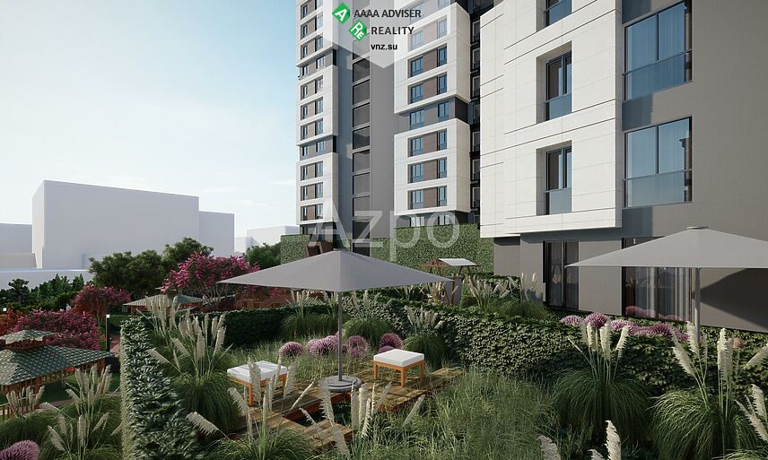 Недвижимость Турции Просторные квартиры различных форматов в строящемся комплексе 117-192 м²: 5