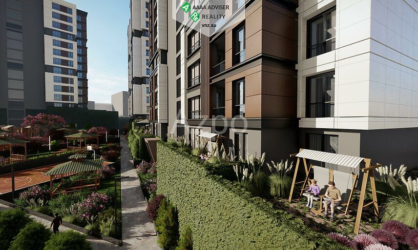 Недвижимость Турции Просторные квартиры различных форматов в строящемся комплексе 117-192 м²: 6