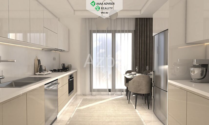 Недвижимость Турции Просторные квартиры различных форматов в строящемся комплексе 117-192 м²: 15