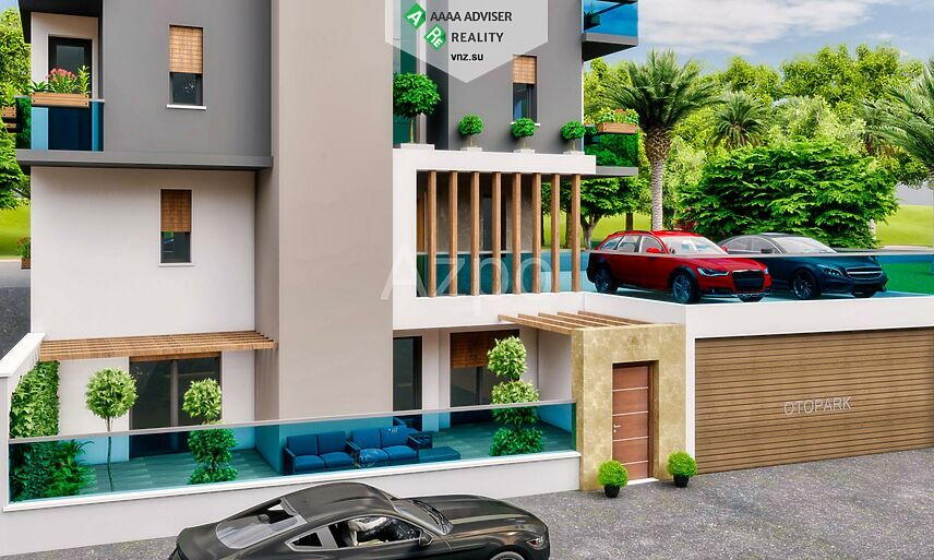 Недвижимость Турции Новый проект жилого комплекса в центральном районе Антальи 64-212 м²: 5