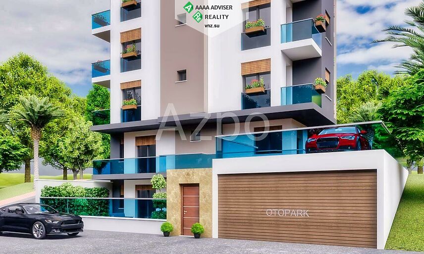 Недвижимость Турции Новый проект жилого комплекса в центральном районе Антальи 64-212 м²: 7